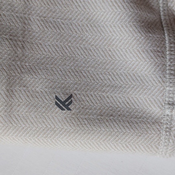 Kyodan Outdoor Cream Herringbone Leggings NEW-Sz. XL - Picture 6 of 9